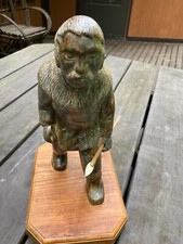 Soapstone Sculpture of Inuit Hunter by William Cole & Frank Keim 