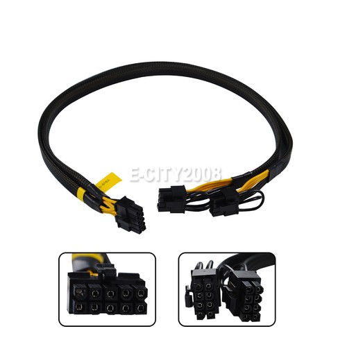 DELL T5820 Server GPU Video Card Power Cable 10pin to PCI-E Dual 8pin(6+2) Cord - Picture 12 of 16