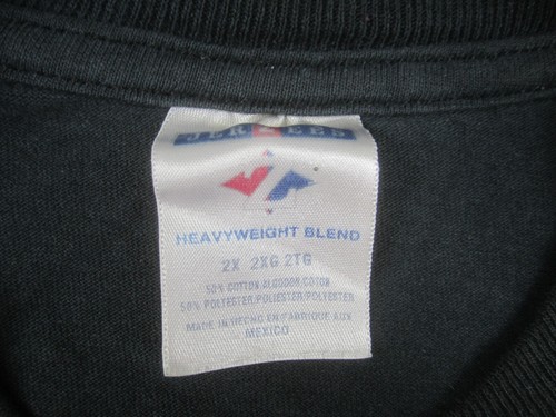VTG Shirt Mens 2XL XXL Black NASBAR Bar & Grill Powerhouse Warren Ohio - 第 8/14 張圖片