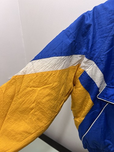Vintage St. Louis Rams NFL Kids Hooded Puffer Jacket Youth Size XL ( See Pics) - Picture 8 of 24