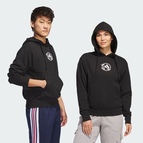 Adidas Happi Tokyo Hoodie Black JP Size XS-3XL JM7385 Brand Adidas Happi Tokyo Hoodie Black JP Size XS-3XL JM7385 Brand