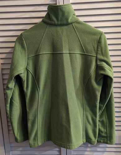 Columbia giacca donna pile full zip taglia small, verde, manica lunga - Foto 5 di 6