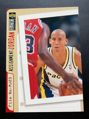 1996-97 Upper Deck Collectors Choice 365 Assignment Miller / Michael Jordan