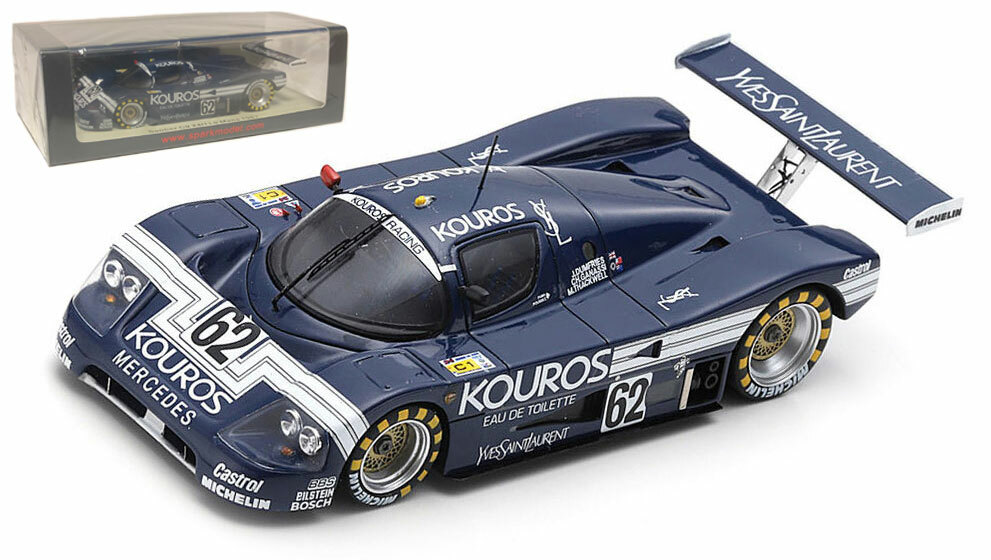 Spark S1256 Sauber Mercedes C9 #62 'Kouros Racing' Le Mans