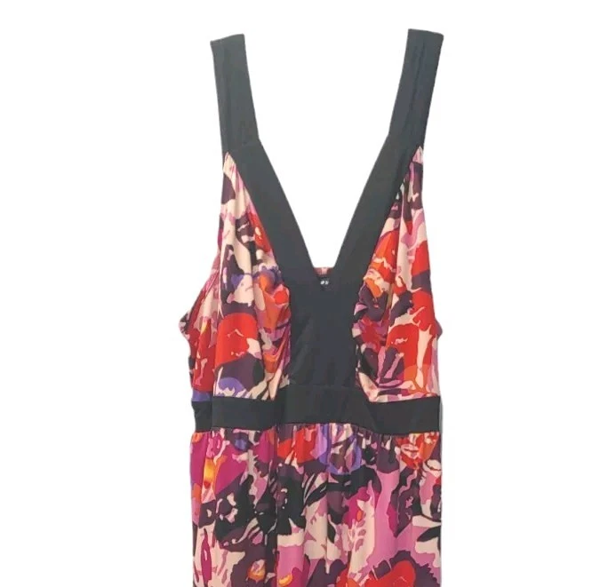 Moda Bug Babydoll Maxi Vestido Mujer Talla 2X Y2k De Colección Tropical Floral Boho Costero Foto 2 de 4