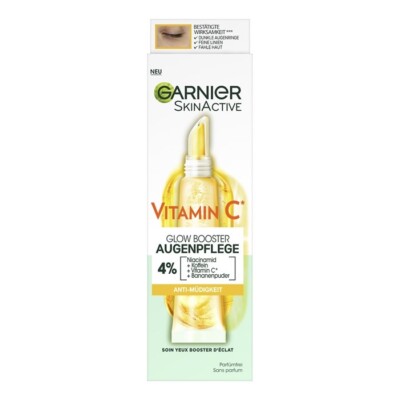 Garnier Anti-Müdigkeits Augencreme Vitamin C Skin Active gegen Augenringe 15ml 