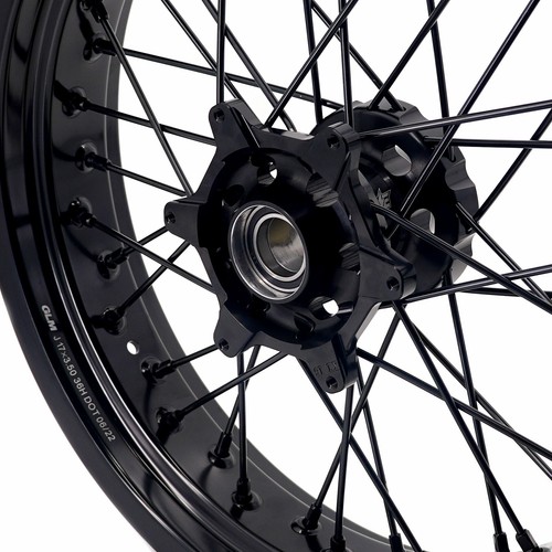 KKE 17'' Supermoto Wheels Rims Fit KTM EXC EXCF XCF XCW SX 125-530CC 2003-2025 - Picture 6 of 12