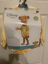NWT Disney Baby Simba Lion King 3 Piece Costume Toddler Size 12-18 Months