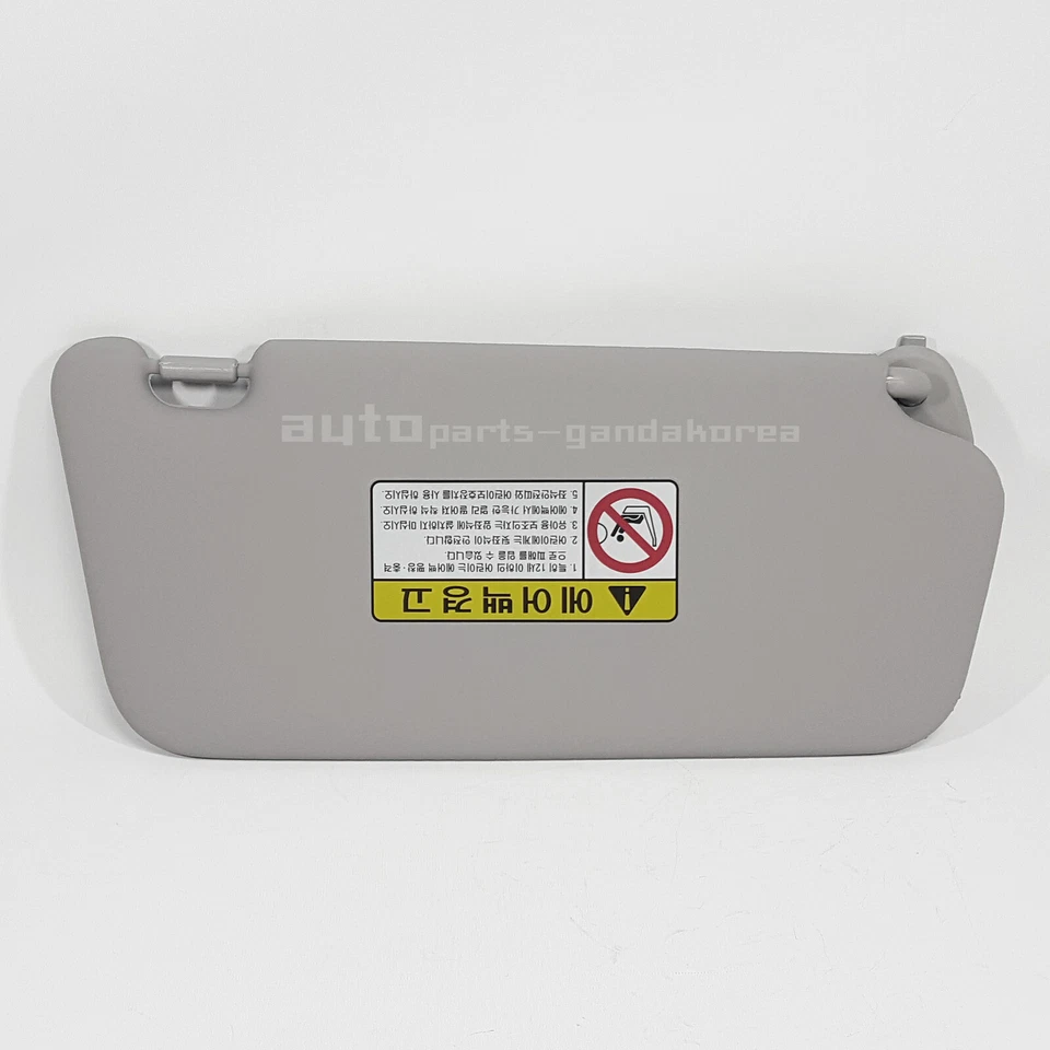 Genuine 852101G000LX Sun Visor Inside Driver Left LH Gray For Kia Rio 2006-2010 - Image 4 of 4