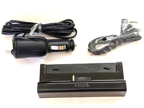 Sirius SL2/Sportster/Starmate/Stratus 3/4/5/6/7/8 SUPV1 Car Dock w/5V adapter