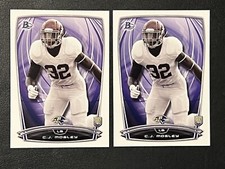 2014 Bowman Football CJ Mosley Rookie Card RC #34 Lot(2)