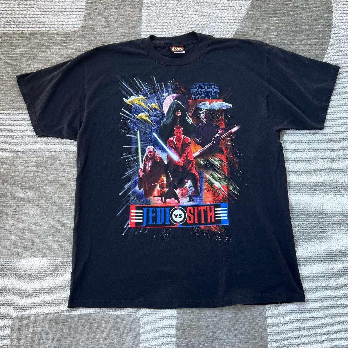 90s STAR WARS EPISODE XL Tシャツ エピソード1 レア 90s STAR WARS エピソード1 Tシャツ XL オフィシャル 【公式通販】