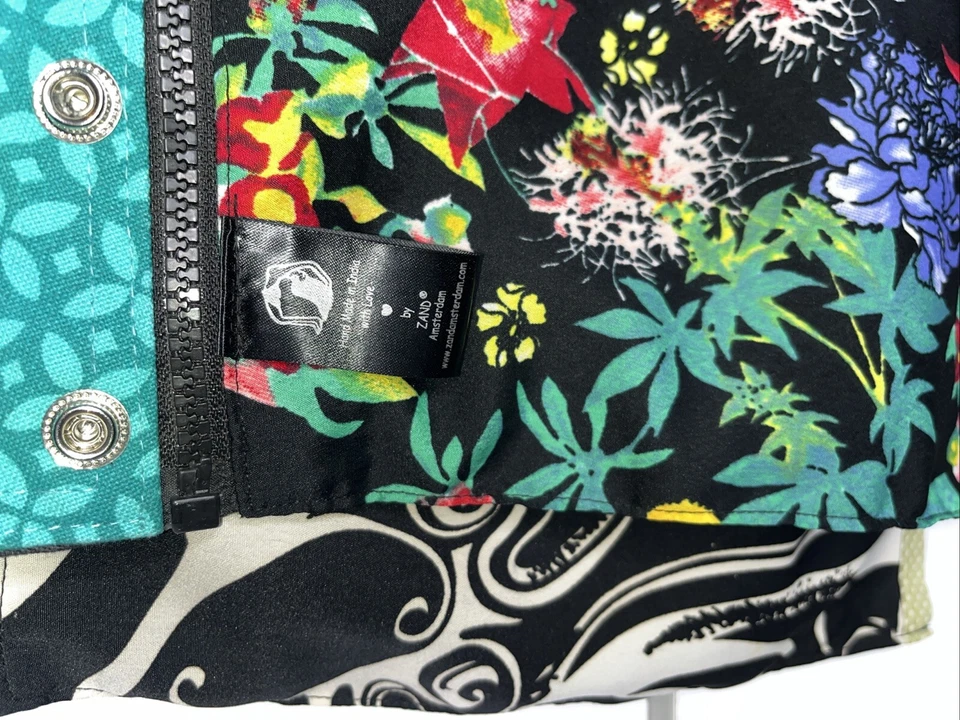 Minifalda reversible multicolor remaches Zand Amsterdam Foto 4 de 4