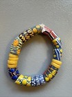15+ Vintage Art Glass Bead African Beads Multi Color Large + Small