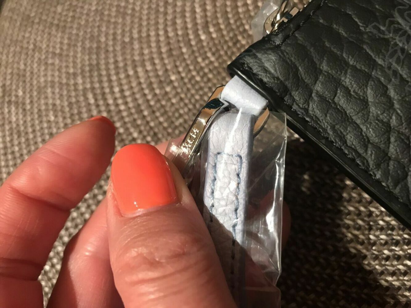 mcm visetos pouch black