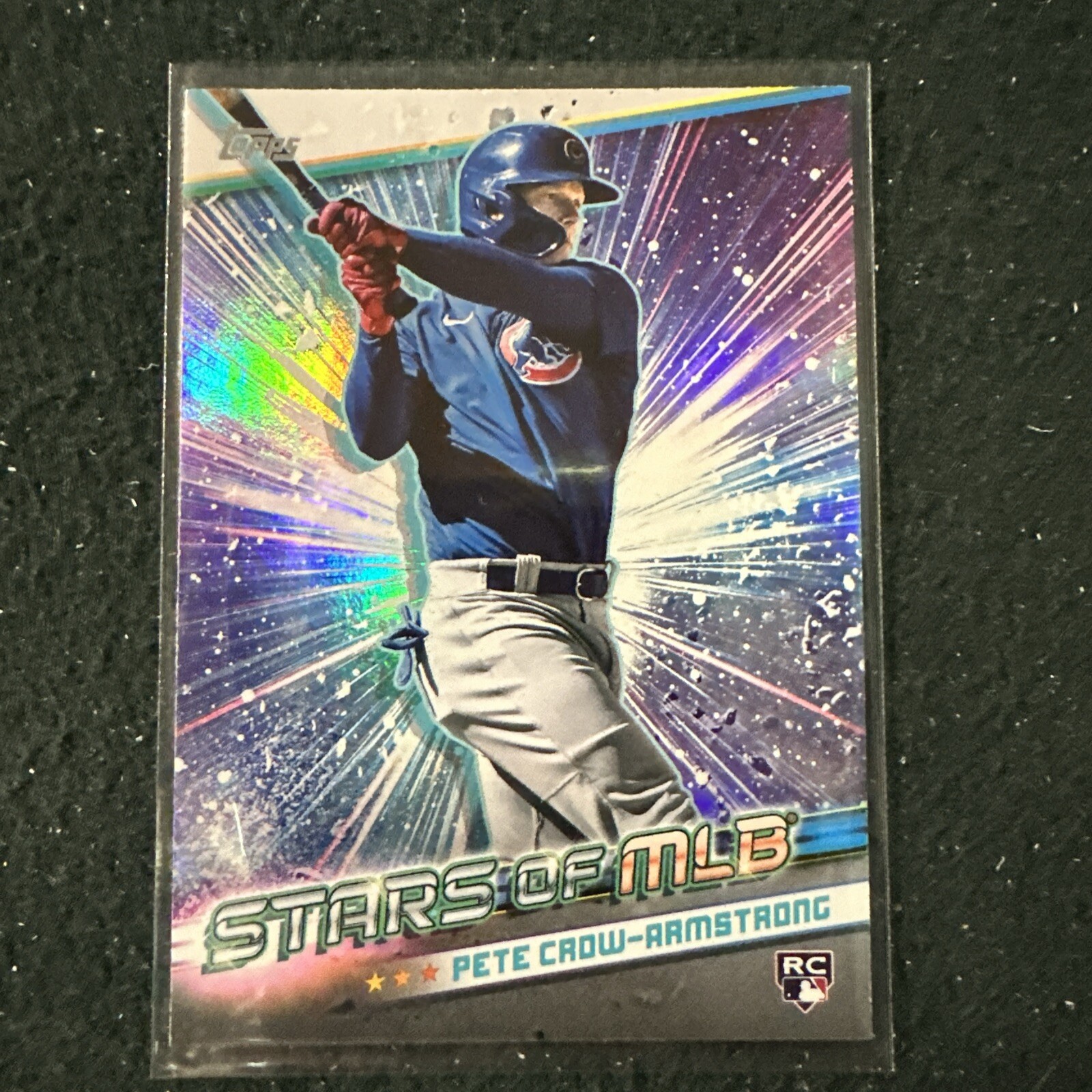 2024 Topps Series 1 STARS OF MLB BLASTER EXCLUSIVE PETE CROW-ARMSTRONG CUBS RC