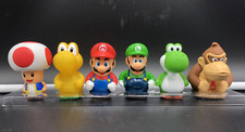 NUEVO Super Mario Bros BAÑO Juguete Mini Figura Yoshi Luigi Sapo Donkey Kong EE. UU.
