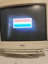 Dell Vintage 16in CRT Monitor D1028L Retro Gaming Monitor D 1028L