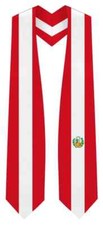 Peru Graduation Stole - Peru Flag Sash
