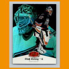 Olaf Kolzig #100 2006 Flair Showcase Washington Capitals Hockey Card NHL NM