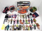 Vintage GI Joe Devil Fish HYDRO SLED Buzz Boar FIGURES w Accessories & more LOT!