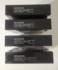 Kenwood CDM-600 6 CD Compact Disc Magazine Cartridges Japan Lot of 4 Read
