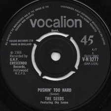 THE SEEDS*PUSHIN' TOO HARD*VOCALION*GARAGE*PSYCH*SKY SAXON*LISTEN