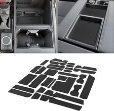 JDMCAR Liner Accessories Compatible with Toyota Tundra 2022-2023 Black Trim