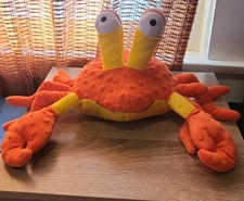 Kohls Cares Pout Pout Fish Orange and Yellow Crab Stuffed Animal Plush