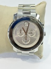 Movado Bold Chronograph Men's Stainless Steel Quartz 42mm Watch