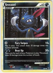 Sneasel 68/90 Reverse Holo – HGSS Undaunted