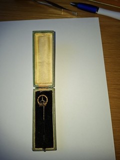 Mercedes Benz Ehrennadel Diesel 200000km Gold 1939