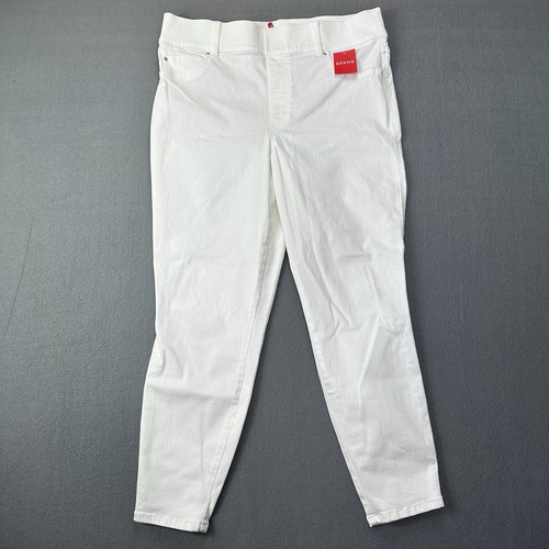 New with tag Spanx White SPANX shape EveryWear Ankle Skinny Jeans XL 20271R