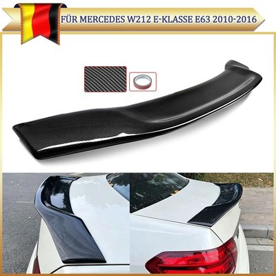 Heckspoiler CarbonLook Spoiler Spoilerlippe für Mercedes W212 E-Klasse E63 10-16