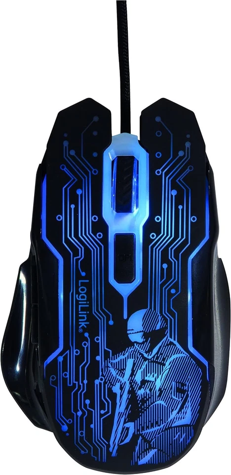 LogiLink ID0137 USB Gaming Mouse 2400 dpi Black - Image 4 of 4