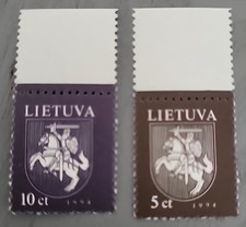Litauen MiNr 553 - 554 vom Oberrand, postfrisch