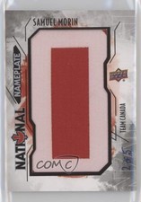 2015 Upper Deck Team Canada Juniors National Nameplates 2/5 Samuel Morin 7i6