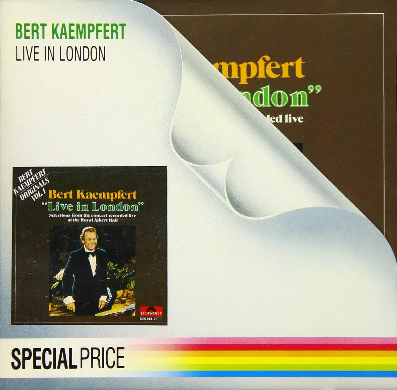 Берт Кэмпферт Live in London Originals, том 1 (CD)