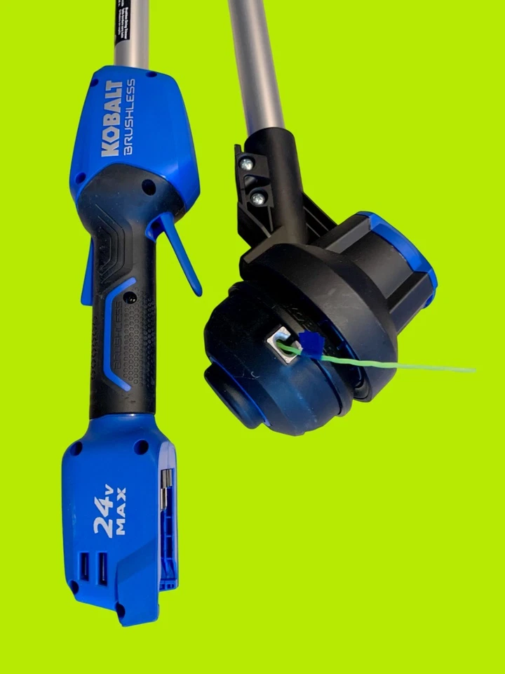 Бесщеточный беспроводной триммер Kobalt 24 В макс. 12 дюймов (только инструмент / зарядное устройство) - Изображение 3 из 4