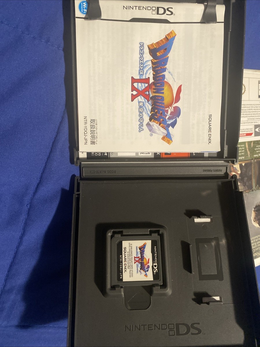 Dragon Quest IX 9 Nintendo DS Japanese Video Game Complete CIB