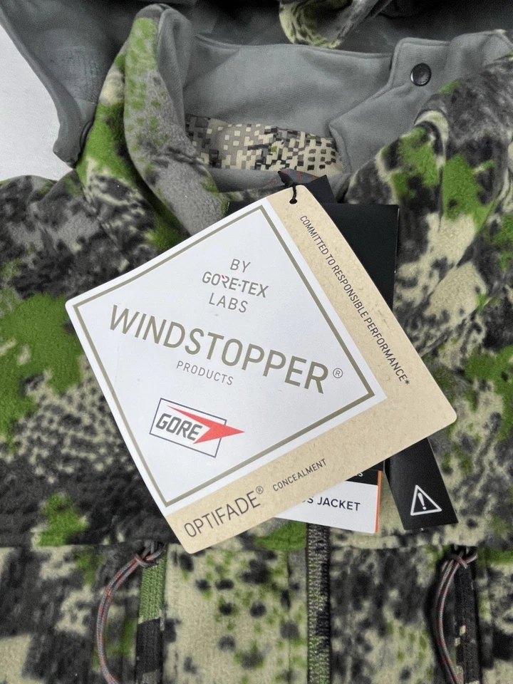 Sitka Gear Stratus Jacket Optifade Cover Mens Medium NWT Windstopper Hunting - Image 4 of 4