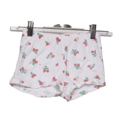 H&M, Pyjamashorts, Größe: 122/128, Weiß/Rot/Grün, Baumwolle, Print, Mädchen #PYo
