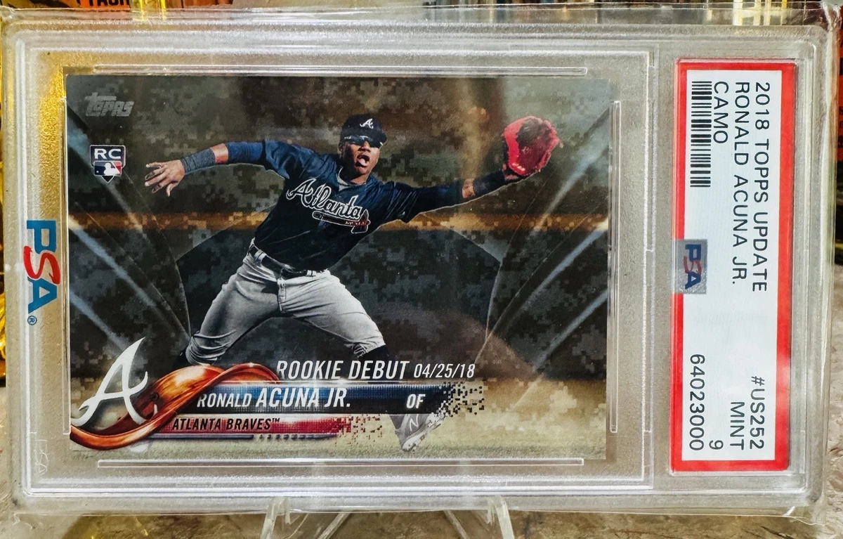 2018 Topps Update Series - Ronald Acuña Jr. #US252 for sale | eBay