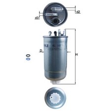 Kraftstofffilter für Fiat Punto 176 | 23953303