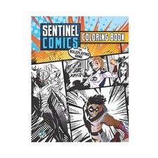 Greater Than Superhero RPG Sentinel Comics RPG Coloring Book EX