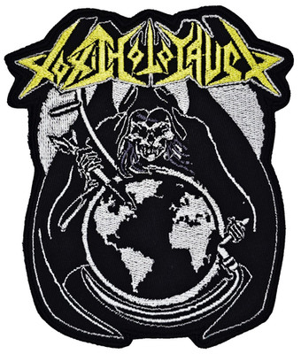 TOXIC HOLOCAUST - 2007 DEMO (shaped border) EMBROIDERED PATCH