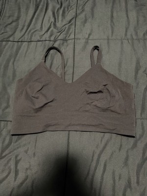 lululemon athletica Black Seamless V-Neck Bralette