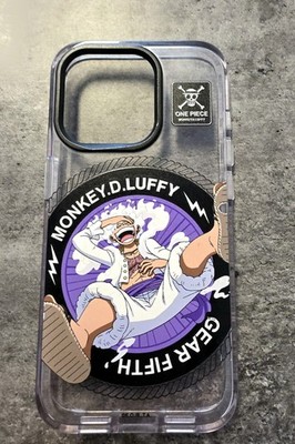 Rhinoshield Hülle IPhone 15 Pro One Piece Luffy Gear 5 Clear