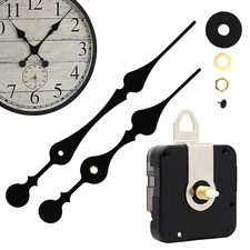 Wall Clock Movement Mechanism Battery Operated DIY Repair Replacement Parts Kit