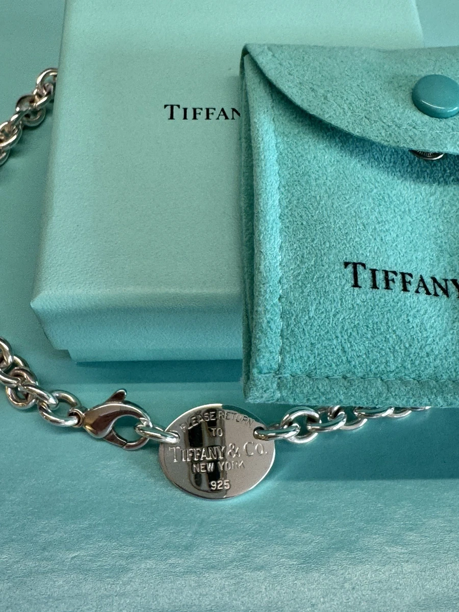 Tiffany Oval Tag Necklace for sale - eBay